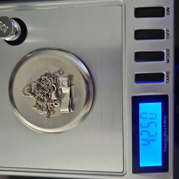 Women's 18kt White Gold Diamond Pendant Necklace, Bailey, Banks & Biddle - Picture 6 of 9